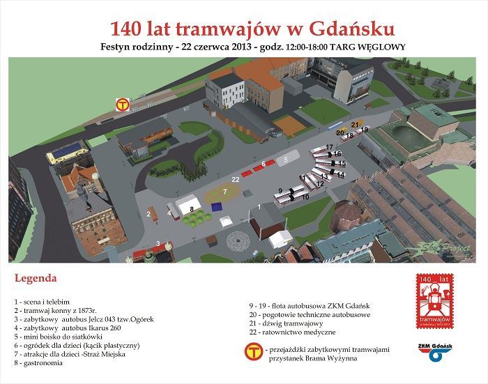 140 lat tramwajów w Gdańsku - festyn rodzinny